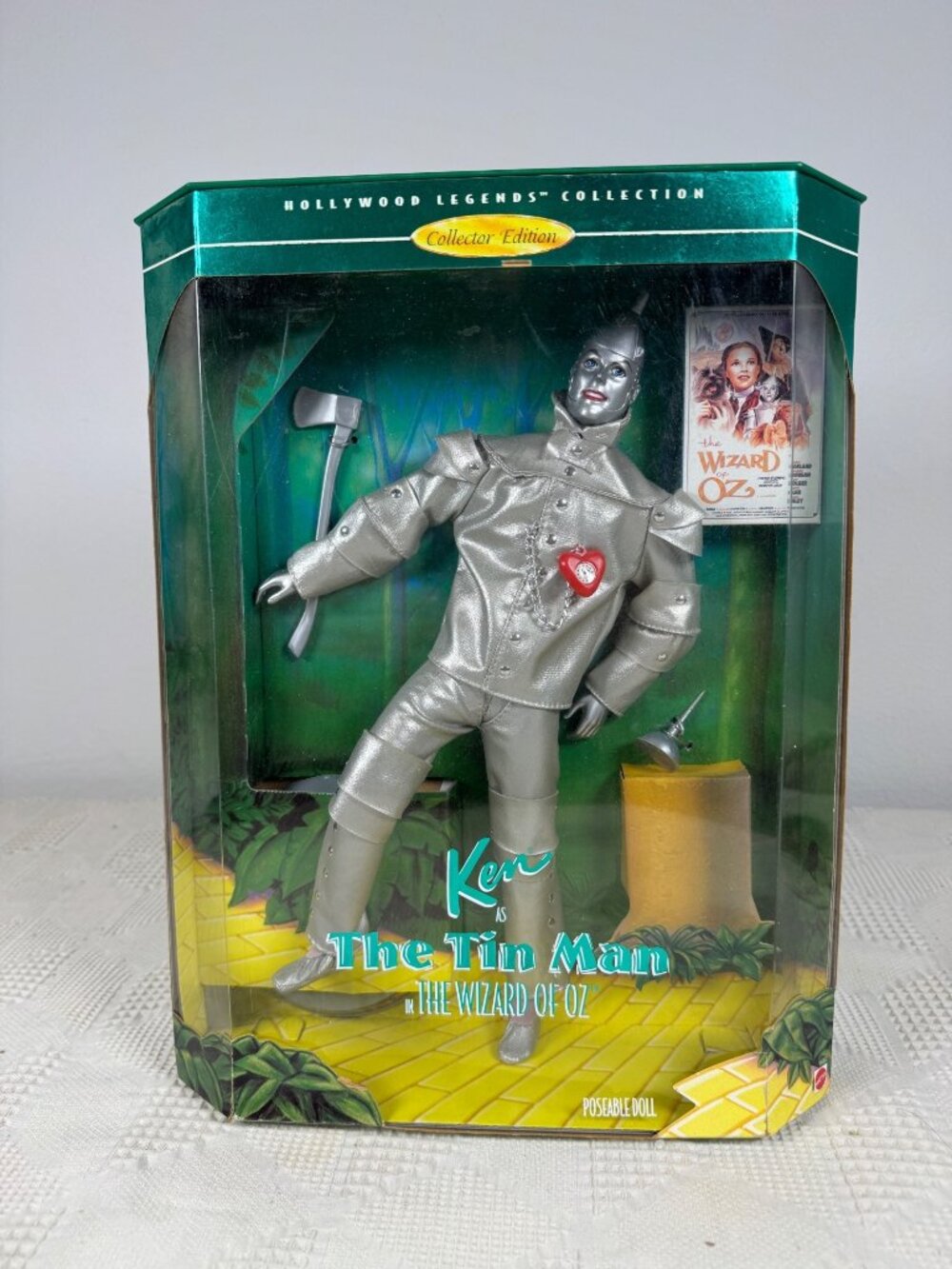 Ken Hollywood Legends Collection The Tin Man Wizard Of Oz Collectible Doll NIB